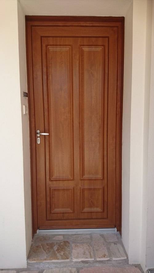 Porte maison blindée